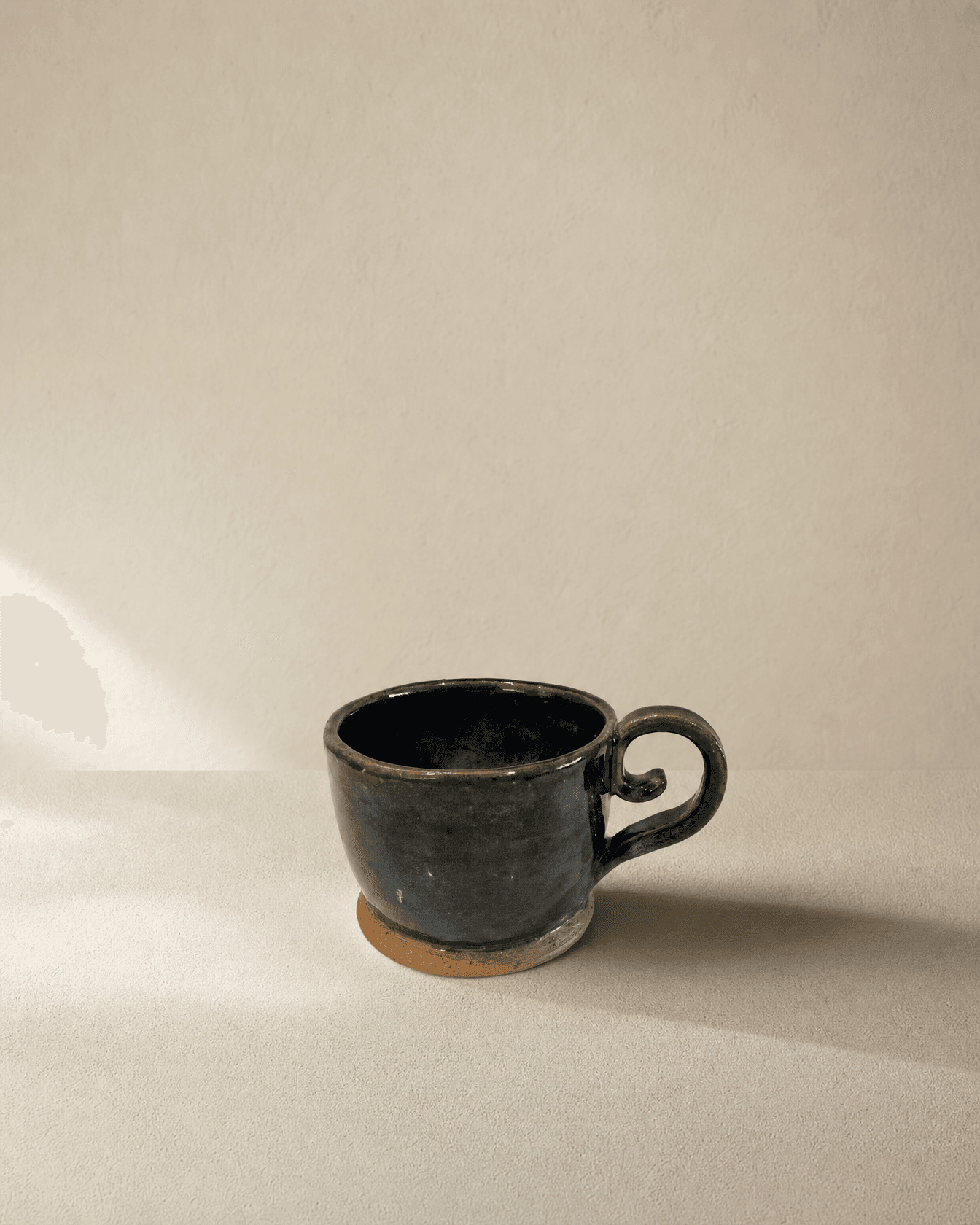 Midnight Mug, handmade stoneware, SA-02