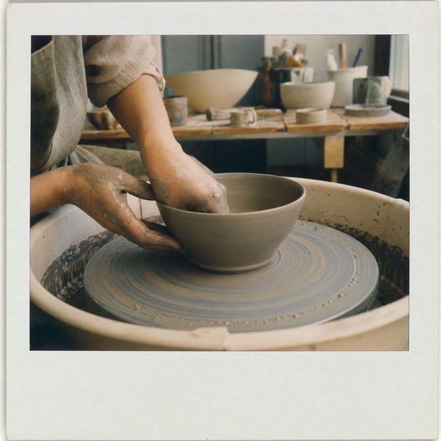 Flared Cup: on the wheel