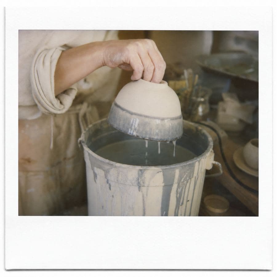 Glacier Bowl: glaze day